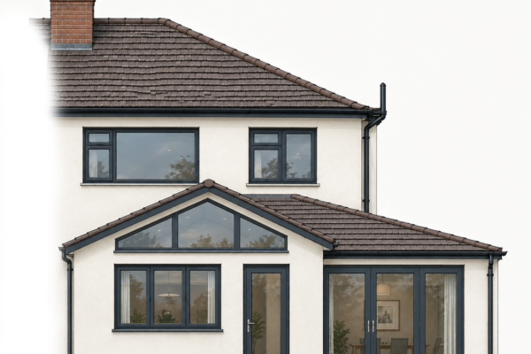 Wraparound rear and side extension design in Nuneaton